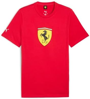 PUMA Camiseta masculina padrão Scuderia Ferrari Formula 1