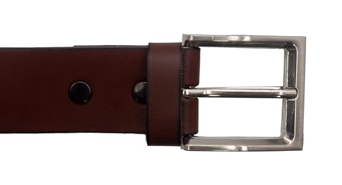 Men's Plain Leather Western Belt Cowboy Belt for Texas Men Country Style Fajas Vaqueras para Hombre4