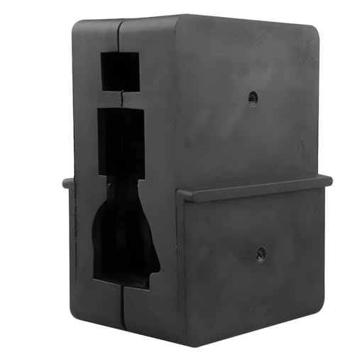 Vestamore Herramienta de bloque receptor superior con soporte de cargador desmontable, soporte de armería de nailon negro para tareas de mantenimiento y montaje, 4.6 x 2.4 x 3.4 pulgadas