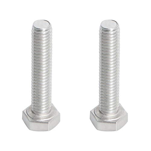 Aopin M6 x 30mm 六角ボルトネジグレード 5.8 ステンレス鋼、ファスナー完全に機械ねじ込み SUS304 20 個