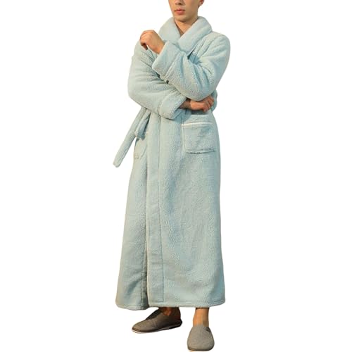 Peignoir pour homme en polaire douillette, le cadeau idéal pour réchauffer son hiver