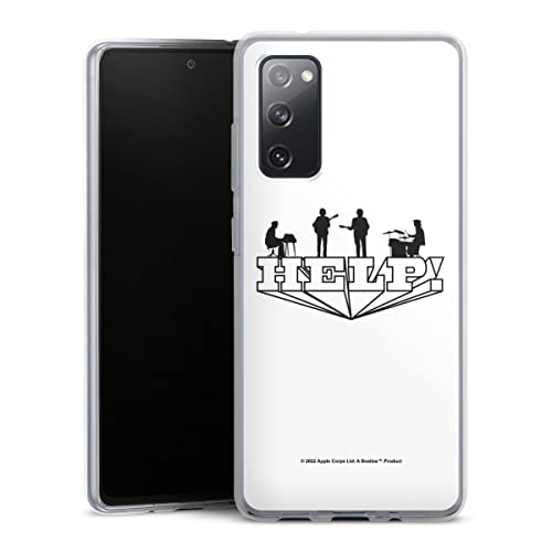 DeinDesign Coque en Silicone Compatible avec Samsung Galaxy S20 FE Etui Silicone Coque Souple The Beatles Help! Rock ‘n’ Roll - Les Beatles, Paul McCartney, John Lennon, RIngo Starr, George Harrison DeinDesign Coque en Silicone Compatible avec Samsung Galaxy S20 FE Etui Silicone Coque Souple The Beatles Help! Rock 'n' Roll