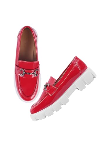 Image of TRYME Trendy Comfortable Extra Cushion Inner Sole Casual Loafer Shoes with Low Heels for Womens and Girls