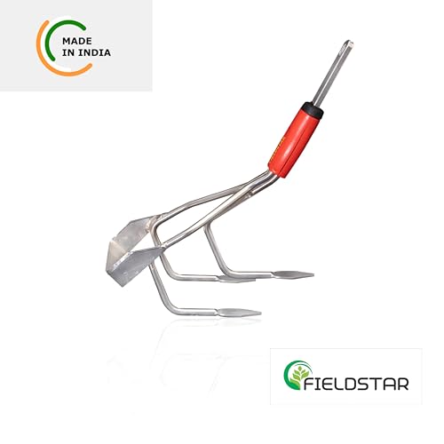 Image of Fieldstar Multi Star Culti-Weeder Without Handle (Silver, Weeder - Made in India)