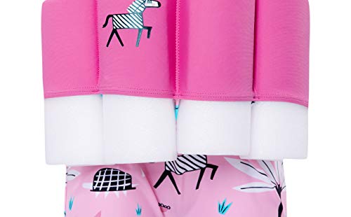 Image of Toddler Kids One-Piece Float Swimsuit with Adjustable Buoyancy UPF 50+ Sun Protection for Beach Pool Boys Girls