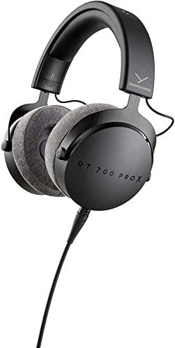 beyerdynamic DT 700 Pro X Closed-Back Studio Headphones Bundle with Detachable Cable, Headphone Splitter, Extension Cable, and Extended Protection Plan - Thumbnail 2