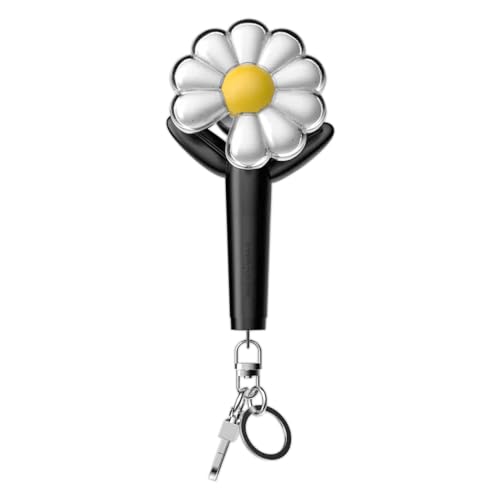 Porte-clés lumineux officiel G-DARGON Noir goodies K-pop collection et lumière