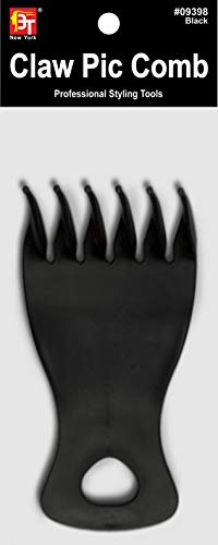 BT Plastic Comb (Black) Claw Pic Comb (Claw)