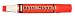DYKEM 77005 Orange BRITE-MARK Jumbo Paint Marker, 0.845 fl. oz., Aluminum Barrel