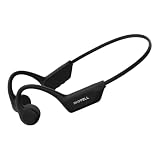 Rhyfell Casque Conduction Osseuse Bluetooth 6.0, Écouteurs Sport Oreilles Libres avec Micro, Étanchéité IPX5, 8H d'Autonomie, Ultra Léger 28g, Idéal pour Course à Pied, Cyclisme, Fitness