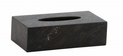 Preisvergleich Produktbild Kosmetiktuchbox Dunkelgrau Marmor Hammam Aquanova