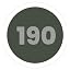190-dark Army Green