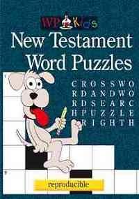Paperback New Testament Word Puzzles Book