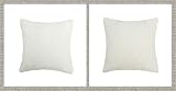 ANDUUNI Decorative Knitted Pillow Case Cushion Cover Double-Cable Sweater Throw Pillow Covers for Be