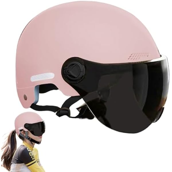 Nakrycie głowy, męski kask ochronny, nakrycie głowy, kask ochronny | akcesoria do motocykli elektrycznych, nakrycie głowy z otwartą twarzą do jazdy na rowerze, cruisingu, jazdy na skuterze