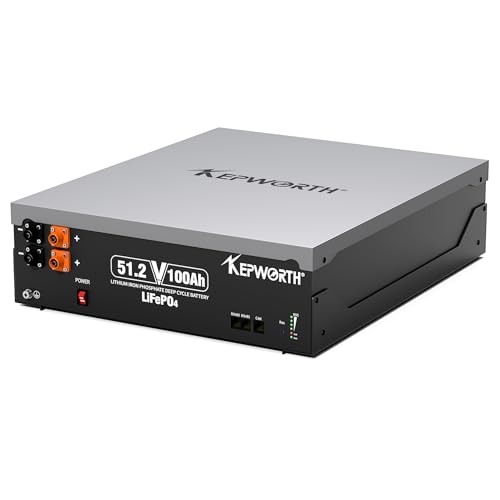 KEPWORTH 48V 100Ah LiFePO4 Batterie