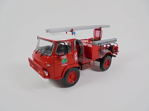 Camión de Bomberos 1:43 OPO 10 Metal Coleccionable