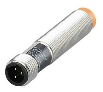IFM IFK2004-AROA/SL/LS100-AK-IF0309 12MM Diameter Threaded Metal HOUSING, 2-Wire, 3 PIN, 4MM Range, AC/DC, INDUCTIVE Proximity Sensor, Normally Open Output, Sensor