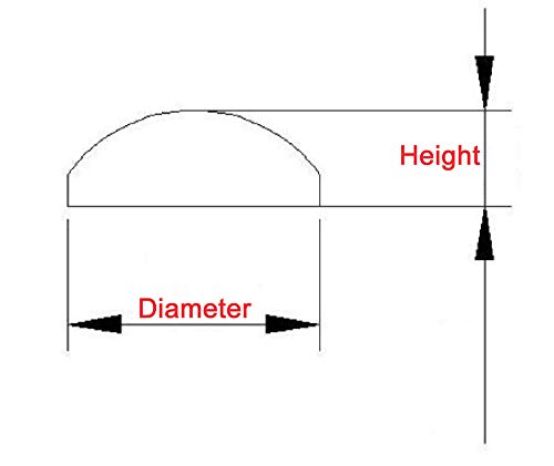 50Pcs Diameter 6Mm Optical Glass Focal Length 6Mm Height 2.8Mm Led Optics Plano Convex Condenser No Edge Lens For Led Light #TOP1