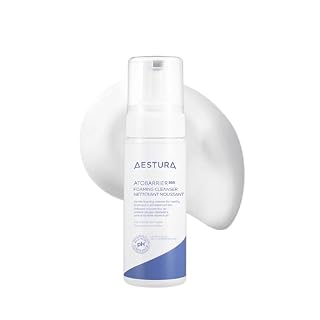 AESTURA ATOBARRIER365 Gentle pH-Balanced Foaming Cleanser with Ceramides | Korean Face Wash for Skin Moisture Barrier Repair, Hydrating Formula, Suitable for Dry Skin, 150ML / 5.07 oz.