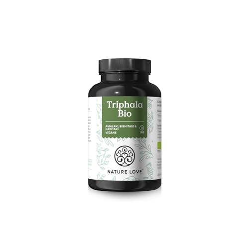 NATURE LOVE Triphala Bio 500mg - 180 gélules