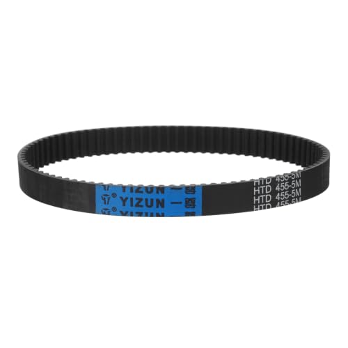 HiPicco HTD 5M Timing Belts, 455mm Pitch Length x 15mm Width x 3.8mm Height