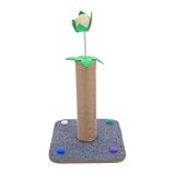 IMIKEYA Cat Scratching Katzenkratzbaum Kratzbrett Sisal Kleiner Kratzbaum Für Katzen Katzenkratzer Sisalseil Sisal Kratzbaum Sisalseil-kratzpfosten Kratzspielzeug Für Katzen Light Brown