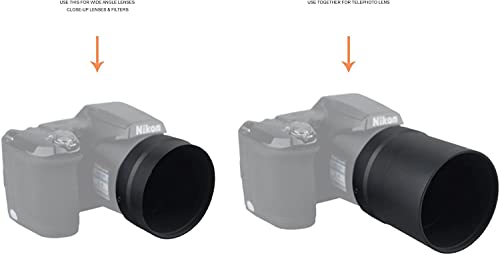 Téléobjectif pour Nikon COOLPIX B500 2.2X doubleur de focale noir - 4