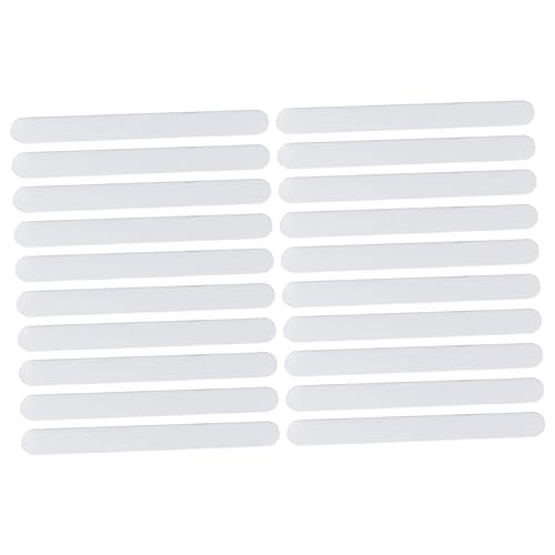 MUCKLILY 3sets Slip Sticker for Bathtub Stairs and Pool Non Skid Stripes for Shower Safety Strong Adhesion Easy to Remove Design for Smooth Surfaces 20pcs*3