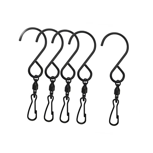 BESPORTBLE Ganci Grandi con Cuscinetti Girevoli - Ganci A Forma di S per Appendere Piante da Esterno - per Cestini Appesi