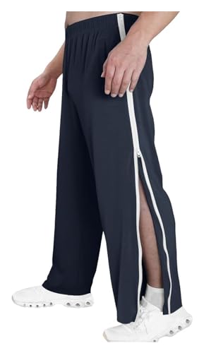 Pantalon d'entraînement ample pour homme facile à enfiler