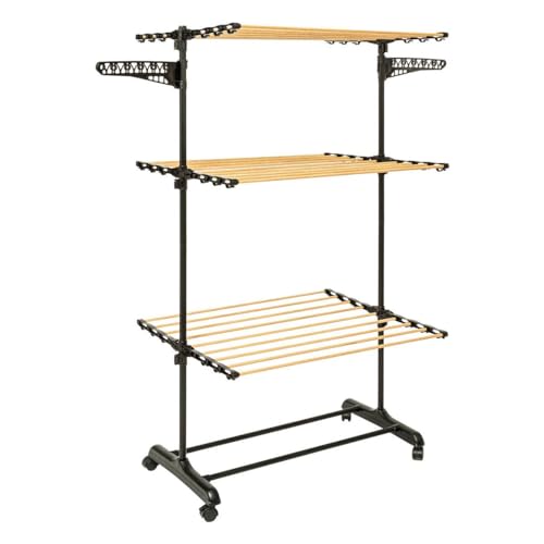 Étendoir à linge tour 40kg robuste Bara 5Five