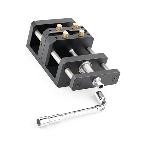 Morsa leggera da banco da lavoro in lega di alluminio con ampia stabilità di presa per morsa di centraggio professionale per la lavorazione del legno