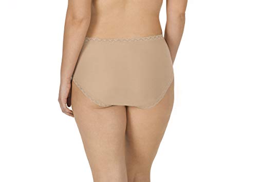 Natori Women's Bliss Full Brief 3 Pack (Café, X-Large) #TOP2