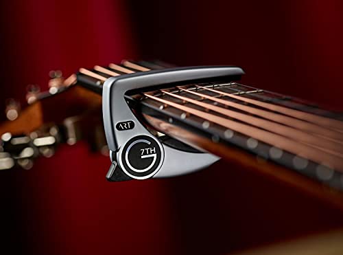 G7Th Performance 3 Capo With Art (Steel String Silver) & Performance 3 Capo With Art (Steel String Satin Black) #TOP5