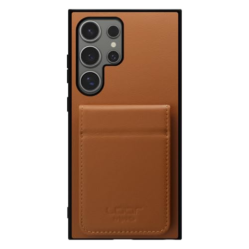 LOOF BASIC-SHELL SLIM CARD �{�v �J�[�h�z���_�[ �܂�ڃM�~�b�N �X�}�z�P�[�X for Galaxy S24 Ultra �p �P�[�X �J�o�[ �J�[�h���[ �w�� �X�g���b�v�z�[�� �J�[�h���� �V�F�� �w�ʎ��[ �J�[�h�P�[�X ���^ �X