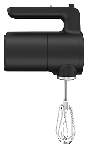 Kitchenaid Batteur à main sans fil - Go Cordless - Batteur électrique avec 7 niveaux de vitesse - 2 Fouets Turbo - Sans batterie - Noir