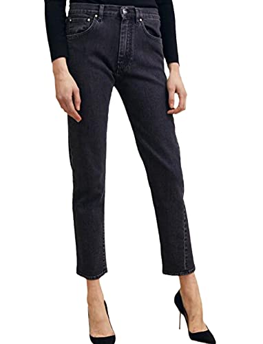 Jean décontracté pour femme droit 9 points, le pantalon cowboy idéal en ville