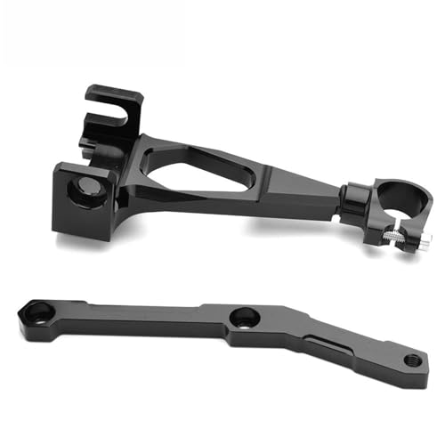 Kit de montage support d'amortisseur stabilisation direction réglable moto - 5