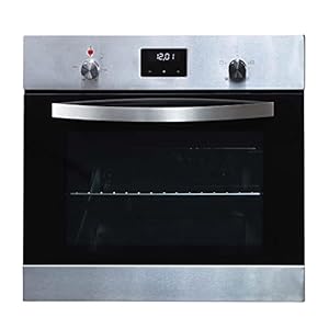 60cm Single Electric Fan Oven, Digital Display, Built-in/Under – SIA SO114SS