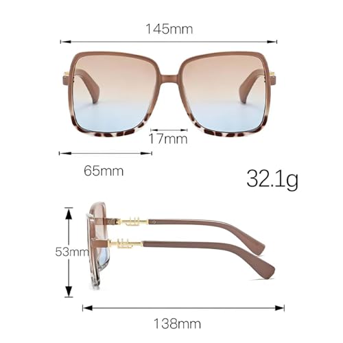 Lunettes de soleil dégradées bleues idéales pour vos terrasses