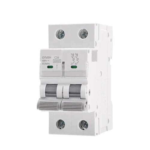 Disjoncteur MCB GYM9H 2P 20A pour éviter les surcharges électriques et courts-circuits - 2