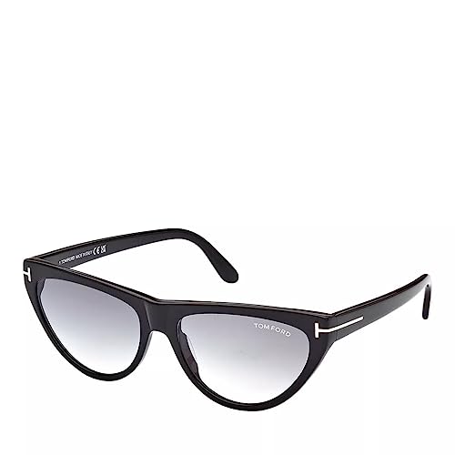 Tom Ford FT0990 01B Amber-02 Black Sunglasses