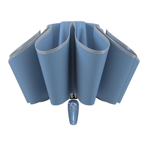 Parapluie pliable automatique 12 nervures robuste pour tempête nocturne