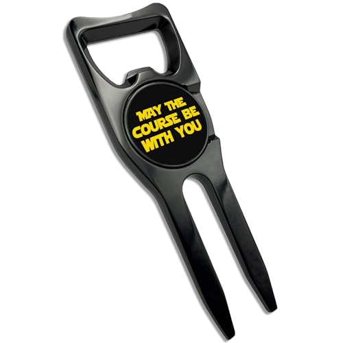 Wolf Golf Towels Divot Repair Tool | 5-in-1 Premium Divot Tool with Ball Marker | Golf Gifts for Men & Women | Golf Accessories for Men & Women