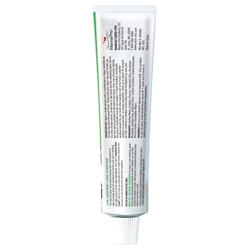 Image of Nutri-Vet Enzymatic Dog Toothpaste, Plaque Remover for Teeth, Dog Breath Freshener, Tooth Whitening, Puppy Essentials, Made in The USA, Non-Foaming Chicken Flavor, 2.5 oz (Pack of 2)