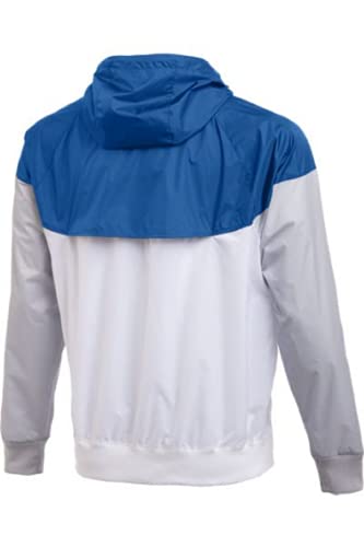 Nike Sportswear Windrunner Hooded Windbreaker Men's Jacket (Royal/White, L) - Thumbnail 2
