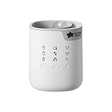 New Tommee Tippee 3 in 1 Advanced Bottle & Pouch Warmer, Breast Milk Safe, Formula Safe, Accurate Temperature Control, BPA Free - White