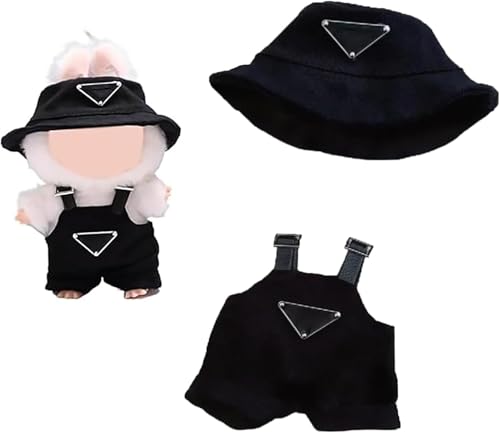 17cm Doll Clothes Set - Doll Clothes Dress Hat Shoes Outfit Accessories Set for 6.7-Inch Dolls, Cute Luxury Chic Doll Clothing Style Bundle - No Doll (Style C)