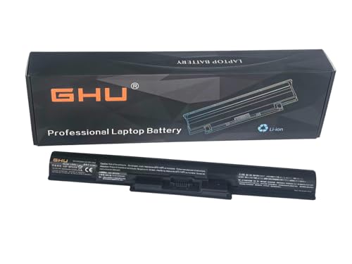 GHU Akku VGP-BPS35, kompatibel mit Sony VAIO Fit 14E, 15E Serie SVF1521A2E SVF15217SC SVF14215SC SVF15218SC SVF15216SC SVF152A24T SVF152A25T SVF152A27T VGP-BGP-B PS35A v. gpbps35a